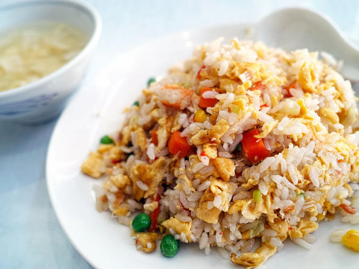 Fried Rice at Sizzle Express，a Asian Fusion Restaurant in Cleveland