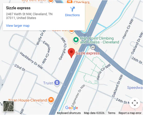 Location, 2487 Keith St NW, Cleveland, TN 37311